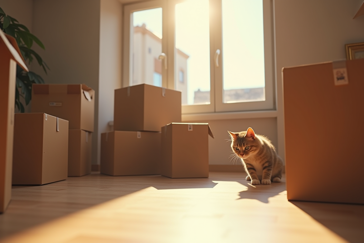 chat extérieur